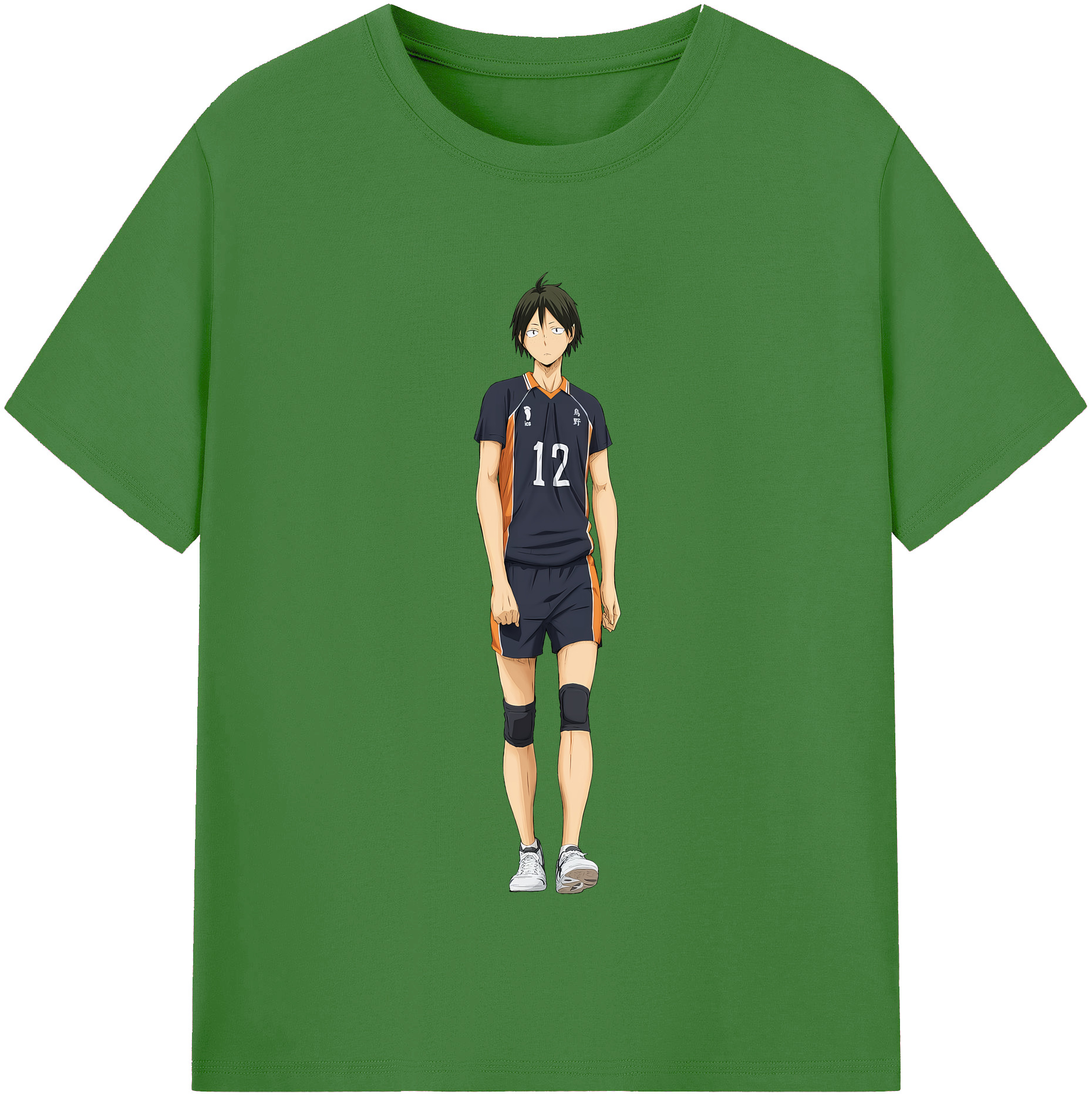 （画像用） ハイキュー!! Haikyu!! レディースカジュアルプリントTシャツ（綿100％）